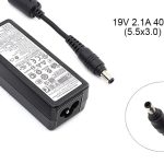Блок питания для ноутбука Samsung 19v 2.1a 40w 5.5x3.0 or 5.0x3.0mm (+pin) (Как оригинал) 1 день гар.