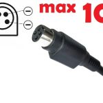 Dc кабель для блока питания 4hole (10a) (1.2m) (A class) 1 день гар.