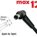 Dc кабель для блока питания 6.0x3.7mm (+pin) (12a) (1.4m) (A class) 1 день гар.