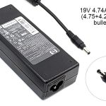 Блок питания для ноутбука HP 19v 4.74a 90w 4.8x1.7 (4.75+4.2)x1.6mm (bullet) (Как оригинал) 1 день гар.