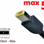 Dc кабель для блока питания Square tip 11.0x4.5mm (+pin) (5a) (1.2m) (A class) 1 день гар.