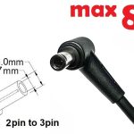 Dc кабель для блока питания 6.0x3.7mm (+pin) (8a) (1.2m) (A class) 1 день гар.