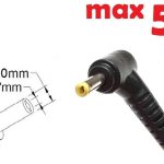 Dc кабель для блока питания 4.0x1.7mm (5a) (1.2m) (A class) 1 день гар.