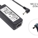 Блок питания для ноутбука Samsung 19v 2.1a 40w 5.5x3.0 or 5.0x3.0mm (+pin) (A class) 1 день гар.