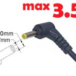 Dc кабель для блока питания 4.0x1.7mm (3.5a) (1.2m) (B class) 1 день гар.