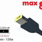 Dc кабель для блока питания Square tip 11.0x4.5mm (+pin) (8a) (1.2m) (A class) 1 день гар.