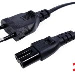 AC силовой кабель 100-240v ∞ C7/C8 2pin (5a) (2m) (Оригинал) 1 день гар.