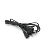 Кабель живлення 1.8m, 0.5mm, PC-184/2 CEE7 / 16-C7 2 pin (для побутової техніки), Black, OEM Q600