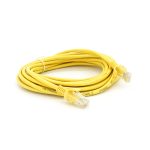 Патч-корд литий RITAR, UTP, RJ45, Cat.5e, 5m, жовтий, Cu (мідь) Q300