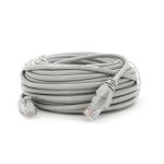 Патч-корд литий RITAR, UTP, RJ45, Cat.5e, 15m, сірий, Cu (мідь) Q100