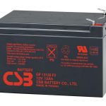Акумуляторна батарея CSB GP12120F2, 12V 12Ah (151х98х100мм), Box/Q6