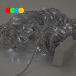 Гірлянда 480LED (Водоспад) Red / Green / Blue / Yellow, 8 режимів, 3 * 2метра, біла ізоляція, BOX