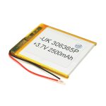 Літій-полімерний акумулятор 3*63*65mm (Li-ion 3.7В 2500мА·ч)