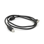 Кабель USB 2.0 AM/BM, 1.0m, 1 ферит, чорний, Пакет Q500