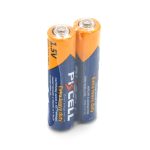 Батарейка сольова PKCELL 1.5V AAA/R03, 2 штуки shrink ціна за shrink, Q20/600