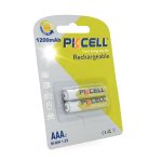 Акумулятор PKCELL 1.2V AAA 1200mAh NiMH Rechargeable Battery, 2 штуки у блістері ціна за блістер, Q12
