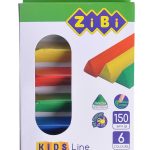 Пластилін 6 кольорів, 150 г, KIDS Line
