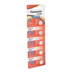 Батарейка літієва CR1220CH, PANASONIC, 3V, 35 mAh, 12.5x2mm, 0.8g, 5 шт у блістері (упак.100 штук) ціна за блист.