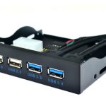 Контролер в відсік 3,5 "2xUSB3.0 + 2xUSB2,0, 4 порту, 20pin to 2 port USB 3.0