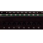 Патч-панель OK-net 24 порту Кат.5e UTP 90°