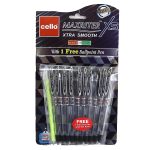 Ручка Cello Original "Maxriter XS" 10blister черн.+ доп. ручка 0,7мм, ціна за 10 шт. //