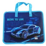 Тека пластикова з текстильними ручками, Move to Live 14084