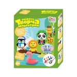 Творча майстерня 4FUN Game Club "Звірята", фарби, форми, гіпс 44184