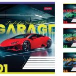 Набір зошитів учнівських 1Bересня "Garage" лінія, 24 аркуші, 20 зошитів 766644