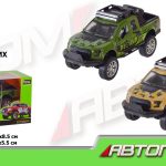 Машина мет. АВТОПРОМ 1:32,2 кольора,відкр.двері,кор.15,5*8,5*6,8см /96-2/