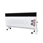 Електричний конвектор, 2500W. 2 режими (1250W/2500W). 23-26м ². Терморегулятор. 1000x450x90 мм. Box + перехідник на євророзетку