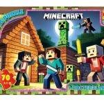 Пазли ТМ "G-Toys" із серії "Minecraft" (Майнкрафт), 70 ел.