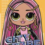 Картина за номерами для дітей "L.O.L. Surprise! O.M.G. City Babe" 30х40см КНО6277