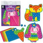 Набір для творчості зі плюшевою мозаїкою Vladi Toys "Зайченя та Лисиця" VT4511-16