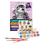 Картина за номерами для дітей "L.O.L.Surprise! Tweens Aya Cherry" Ideyka 30х40 см КНО6283