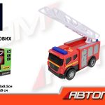 Автомодель Автопром "Автокран" зі звуковими та світловими ефектами 7996