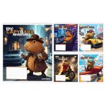 А5/12 кл. Yes Epic Capybara, зошит учнівський шкільний, ціна за 25 шт. //
