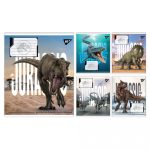 Набір зошитів учнівських Yes "JURASSIC WORLD ALIVE" клітинка, 12 аркушів, 25 зошитів 767677