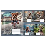 Набір зошитів учнівських 1Bересня "Adventure awaits" лінія, 12 аркушів, 25 штук 768197