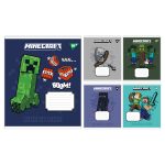 А5/18 кл. Yes Minecraft Signs, зошит учнівський шкільний, ціна за 25 шт. //