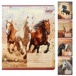 Набір зошитів учнівських шкільних HORSES в лінію, 24 аркуші, 20 штук, KIDS LINE ZB25.1770L
