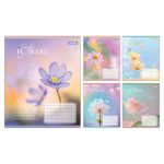 А5/24 кл. 1B Tender Flowers, зошит учнівський шкільний ціна за 20 шт. //