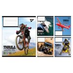 Набір зошитів учнівських загальних Yes "Thrill Seekers" клітинка, 60 аркушів, 10 штук 767789