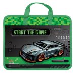 Тека пластикова з текстильними ручками KIDIS, Supercar