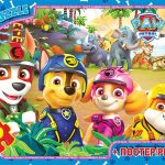 Пазли ТМ "G-Toys" із серії "Paw Patrol" (Цуценячий патруль), 70 ел.