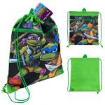 Сумка для взуття Kids Hits "TMNT" 35х40 см, з флікером KH77/001L