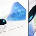 УЦЕНКА 20% Нічник-проєктор “Космонавт”, декілька режимів, зірки, магнітна голова, висота 22 см, від мережі, пульт /24/
