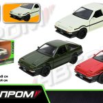 Іграшка машина мет. АВТОПРОМ 5 inch,3 кольори Toyota AE86, відкр.двері, у кор.16,5*7*8см /48-2/