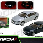 Машина мет. АВТОПРОМ 1:32 Audi A7 Sportback, батар,світло,звук,відкр.двері,кор. 18*9*8см /48/