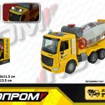 Машина батар. АВТОПРОМ "Будтехніка", світло,звук,у кор.33,5*19*11,5см /24-2/