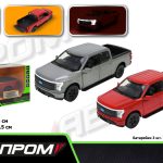 Машина мет. АВТОПРОМ 2 кольори 1:36 Ford F-150, батар,світло,звук,відкр.двері,кор. 18*9*8см /48-2/